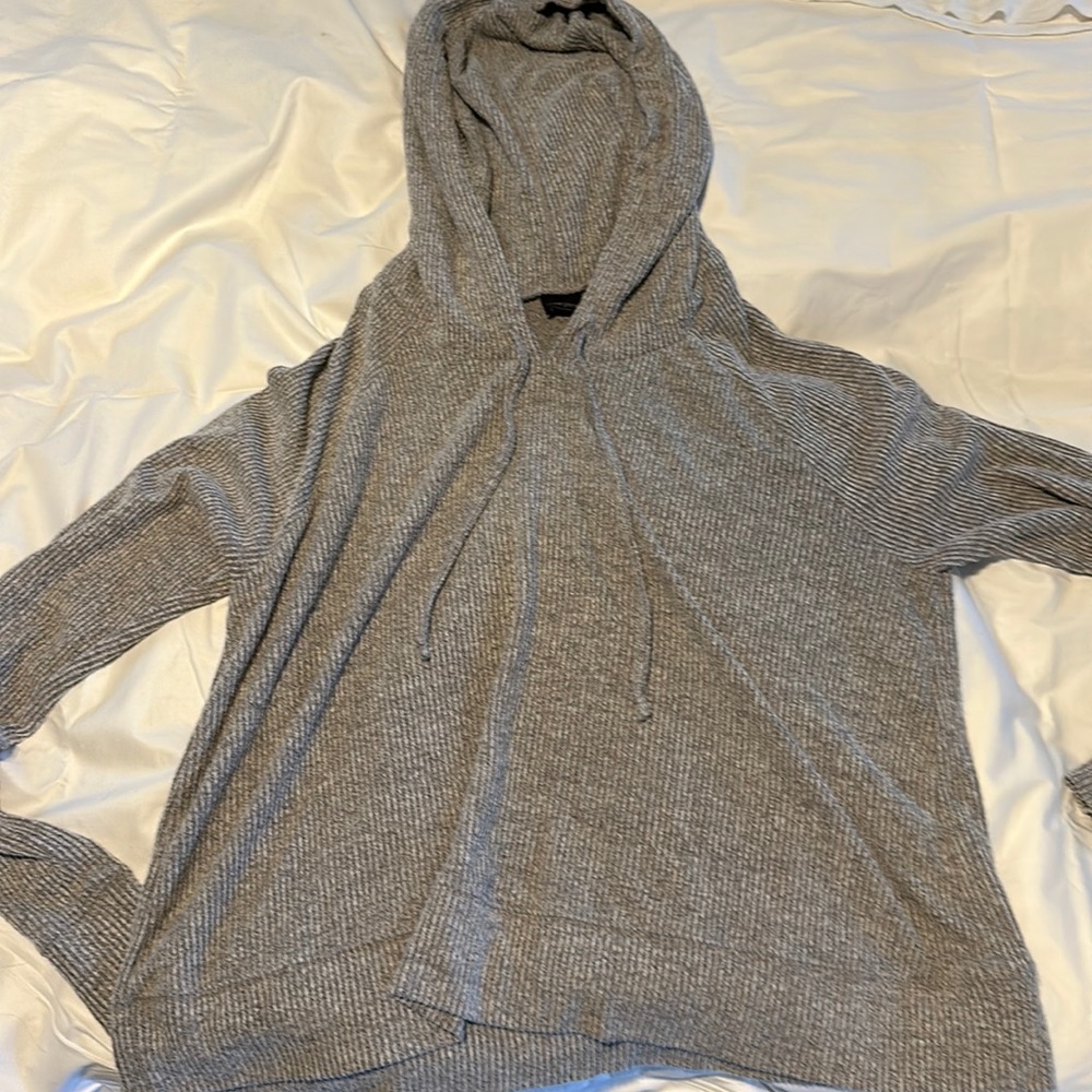 Free press grey hoodie medium
